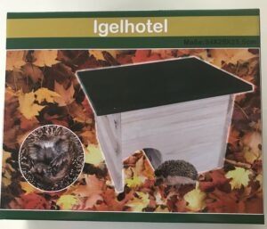 Unser Bausatz für ein Igelhotel